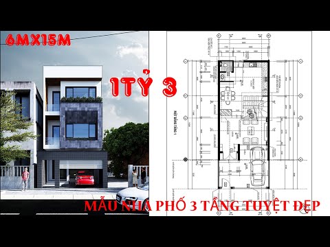 ✅ Hồ sơ Mẫu nhà đẹp 3 tầng 6x15 | NhaPlus - Nhà Đẹp Plus
