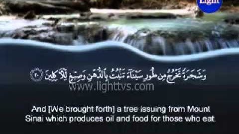 Surah Al-Mu'minun - The Believers -- سورة المؤمنون  (Nabeel Al Refaie)