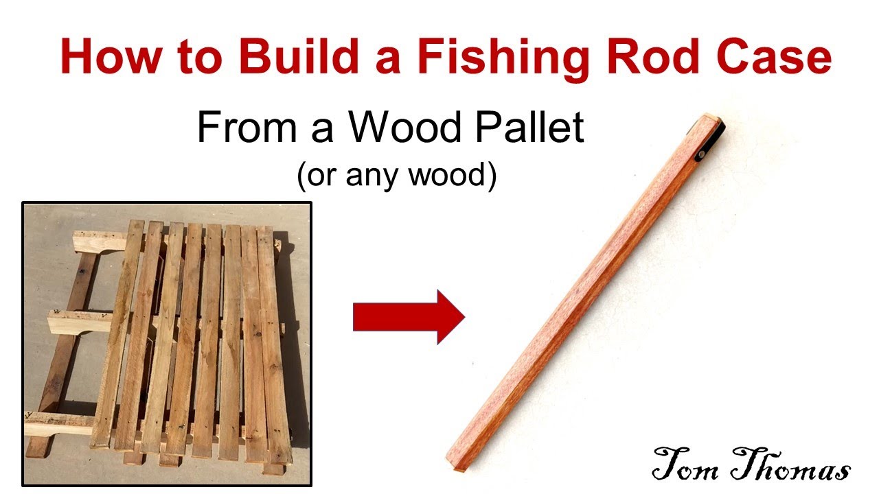 DIY Fishing Rod Case. How to Make a Wooden Rod Case from Pallet (or other  Wood)(Example for Fly Rod) 