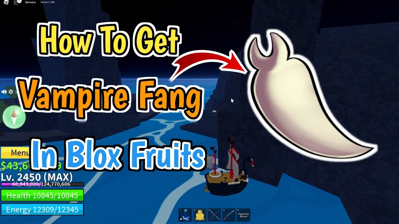 How To Get Vampire Fangs in Blox Fruits