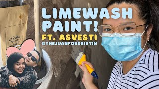 Condo Renovation using ASVESTI Limewash Paint (A Beginner’s Guide) | Uncle Ju and Kristin