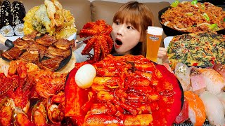 ?전통시장먹거리,떡볶이,치킨,집밥,한식,해물찜,? 미짱이 다녀온 전통시장 음식들 요리&먹방 영상 모음? MUKBANG ASMR EATINGSHOW REALSOUND 한식 혼술