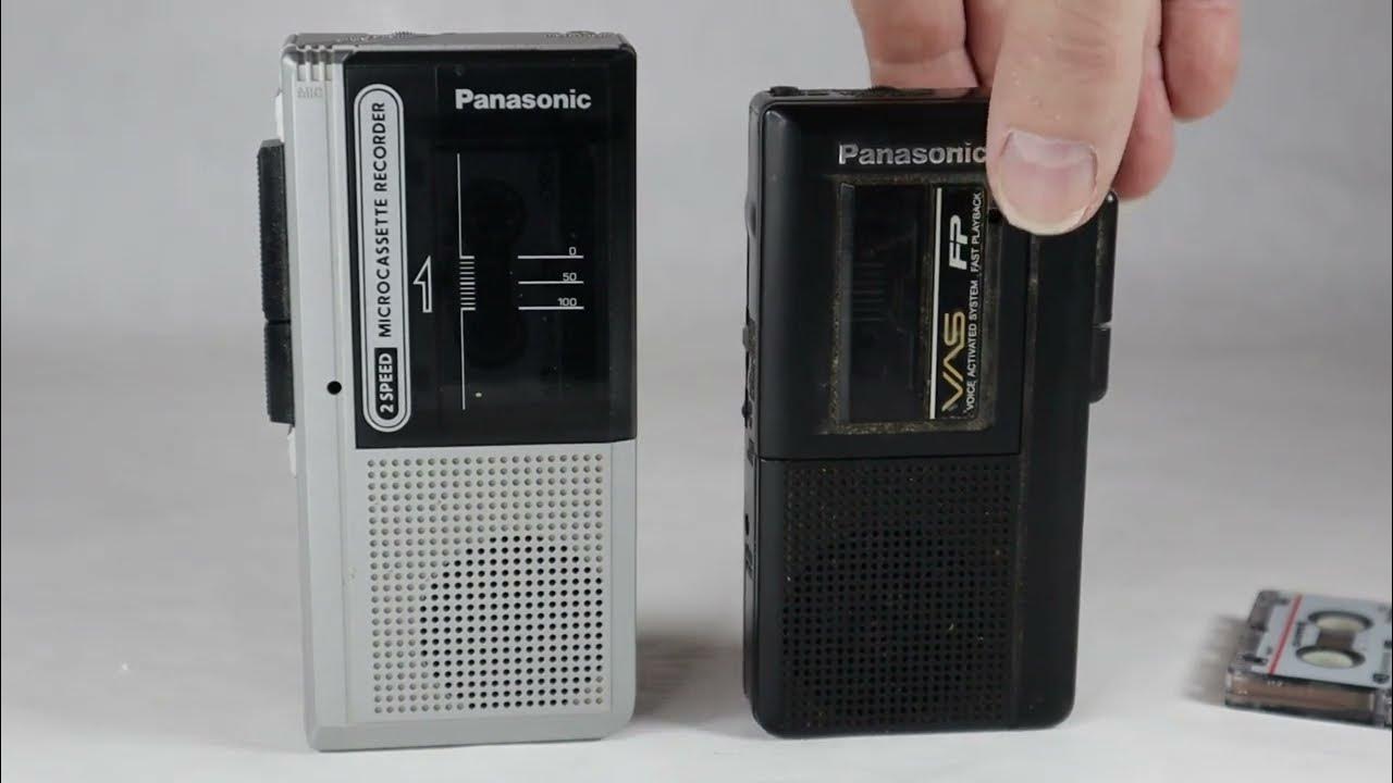 Panasonic Microcassette Recorders YouTube