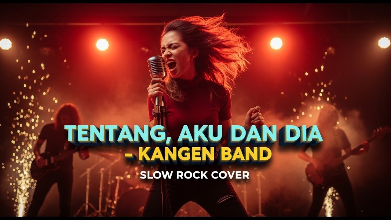 TENTANG, AKU, KAU DAN DIA (KANGEN BAND) | Cover Terbaik Slow Rock | Dengerin Pakai Headset Wajib! 🎧🔥