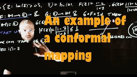 An example of a conformal mapping