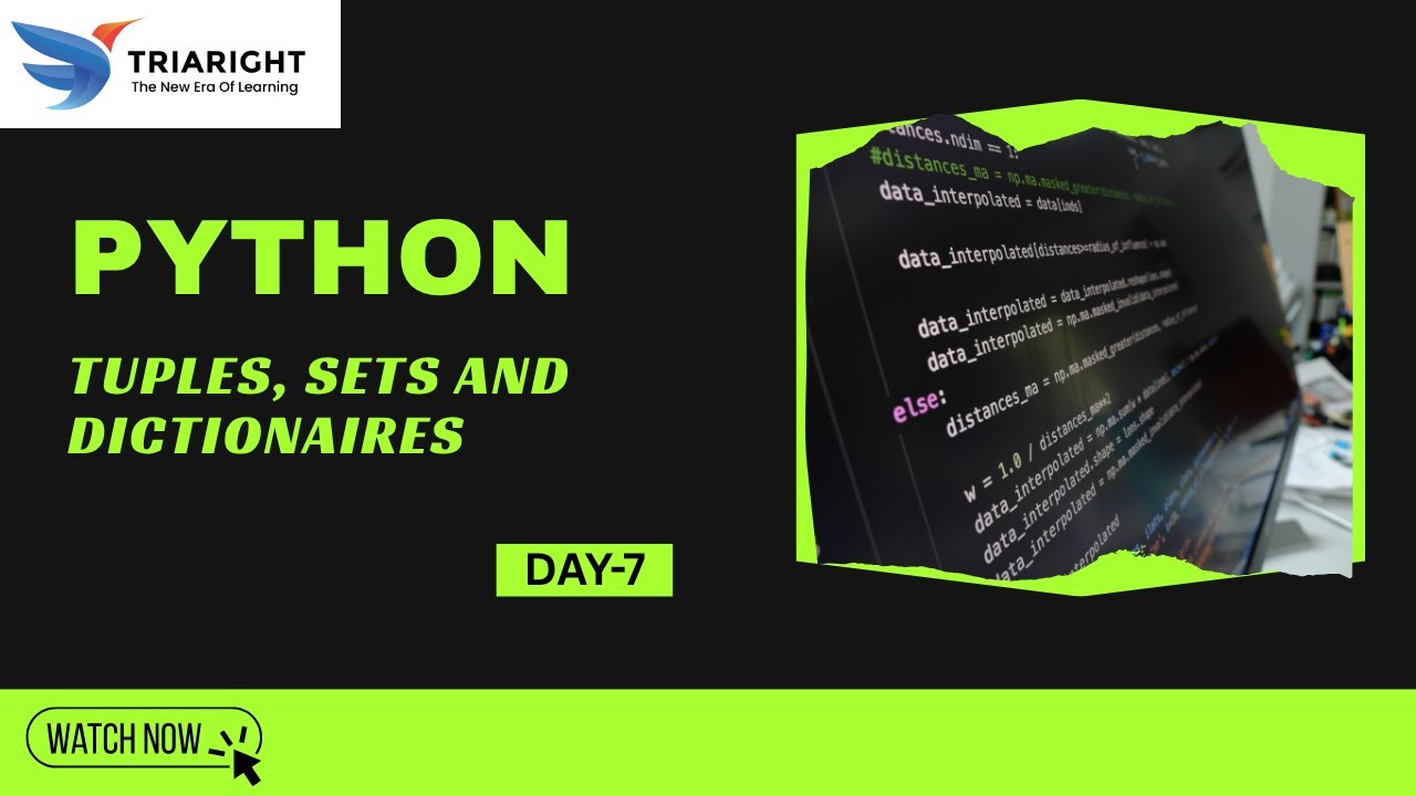 Python Tuples, Sets & Dictionaries Explained 🧠 | Day 7 - Master Data ...