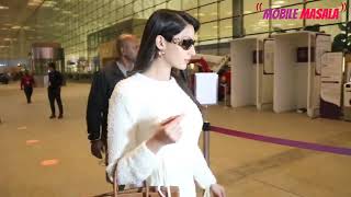 Check out Nora Fatehi’s trendy airport look