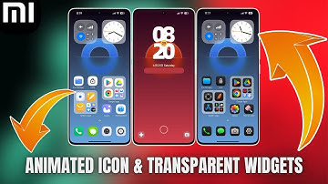 Chinese Custom Theme With Transparent Widgets & Animated Icon Pack | Xiaomi Theme Hub