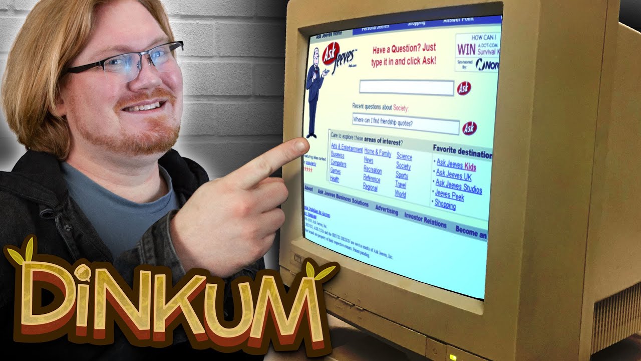 Ask Jeeves DINKUM 9 YouTube