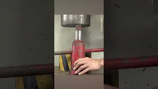 Jack or hydraulic press, who is stronger#Shorts
