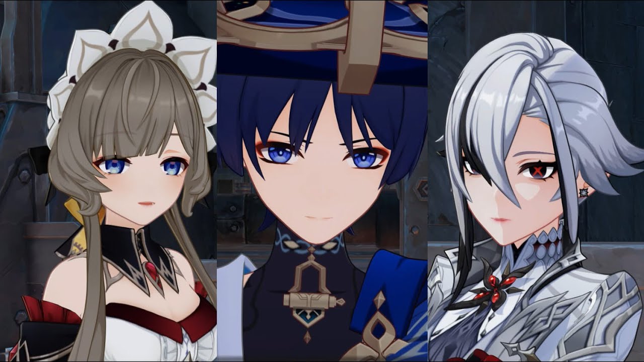 [Genshin Impact] Странник, Арлекино и Сандроне обсуждают план Дотторе [Genshin Impact]