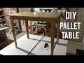 Paletten masa yapımı // DIY // Making a table from pallet