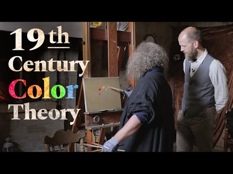 German Color Theory of 19th Century Romantic Landscape Painting | Demonstration by Boris Koller