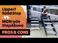 Lippert Solid Step vs MORryde StepAbove RV Entry Step Pros & Cons + Bonus Installation