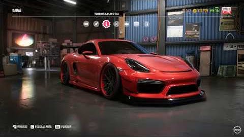 Need For Speed Payback - Porsche Cayman GT4 Customization