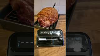 Roast Leg For Pork Cooked Hot And Fast On The Kamado
