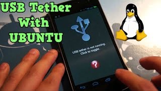 Unlimited USB Tethering with Ubuntu and Clockwork Tethering Android 2017 screenshot 2