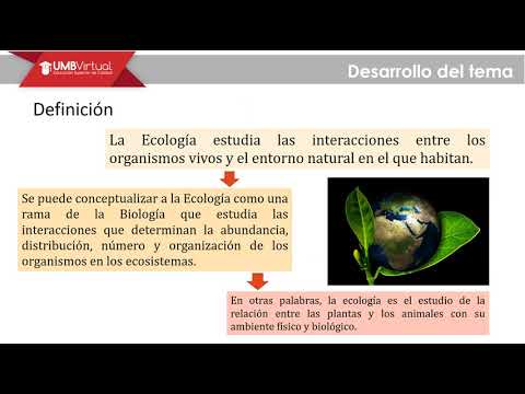 Video: Qué Estudios De Ecología Aplicada