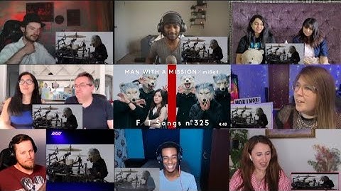 reaction man with a mission x   milet -kuzuna kiseki / The First Take  mashup