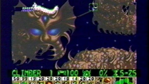 Lemmings 15 Taxing Awesome Level, 100% within 1 minute