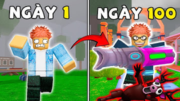 100 ngày KHÔNG ĐÁNH QUÁI solo cùng con hươu đi bằng 2 chân | 99 NIGHTS IN THE FOREST ROBLOX