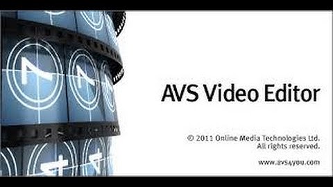 TUTORIAL: come togliere il logo AVS Video Editor