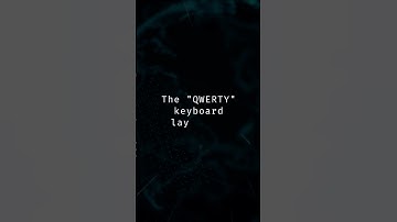 The Intriguing History of the QWERTY Keyboard Layout | Unraveling its Inventive Origins #shorts