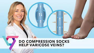 Can compression socks make veins worse?