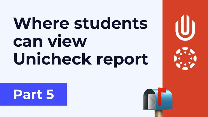 Where students can view Unicheck report - DayDayNews
