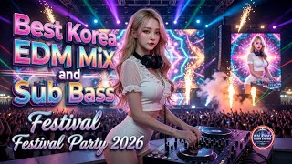 Korea Edm Club Remix 2026  High Bass Dance   Newest Korean Party Mix V28 