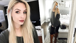 CHATTY GRWM: SOFT GLAM + OOTD | SUPPORTING THE MOM COMMUNITY! | Lauren Self