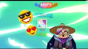 I Got The *New* Cyber Sword Effect | Bedwars | Blockman Go [Re-upload] Read Description