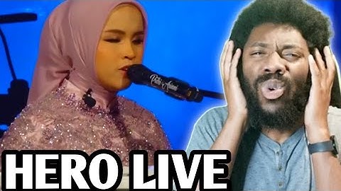 Putri Ariani  Performs HERO LIVE at resort world sentosa REACTION VIDEO