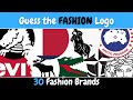 Guess the Fashion Logo in 5 Seconds | 30 Famous Fashion Brands | Logo Quiz