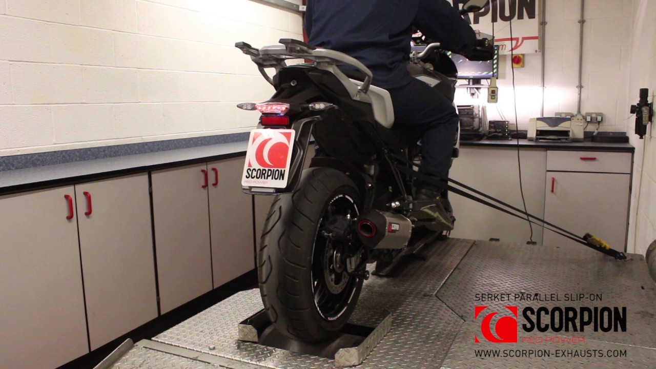 BMW S1000XR OEM vs Serket Parallel Slip-On // By Scorpion Exhausts