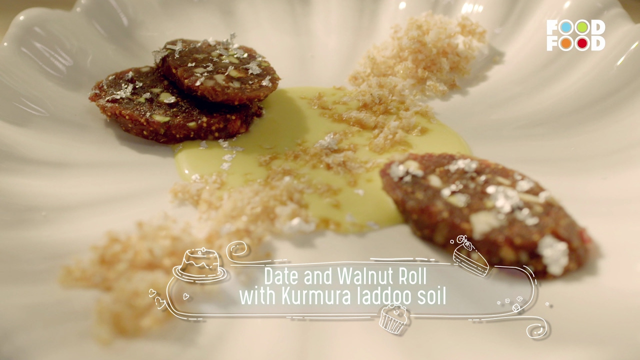 Date And Walnut Roll With Kurmura Laddoo Soil |  Sugarfree Nation | Chef Shailendra Kekade | FoodFood