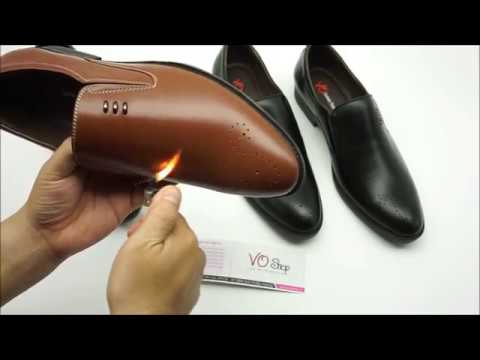 Trên tay mẫu Giày mọi da bò sáp siêu mềm KK187