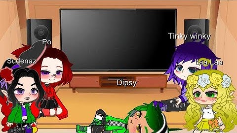 Sudenaz and teletubbies react to slendytubbies ❤️‍🔥😱💜💚💛❤️part 1 trauma