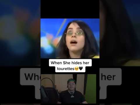 She Hides Her Tourettes🖤🥺Billie Eilish #shorts