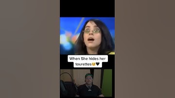 She Hides Her Tourettes🖤🥺Billie Eilish #shorts