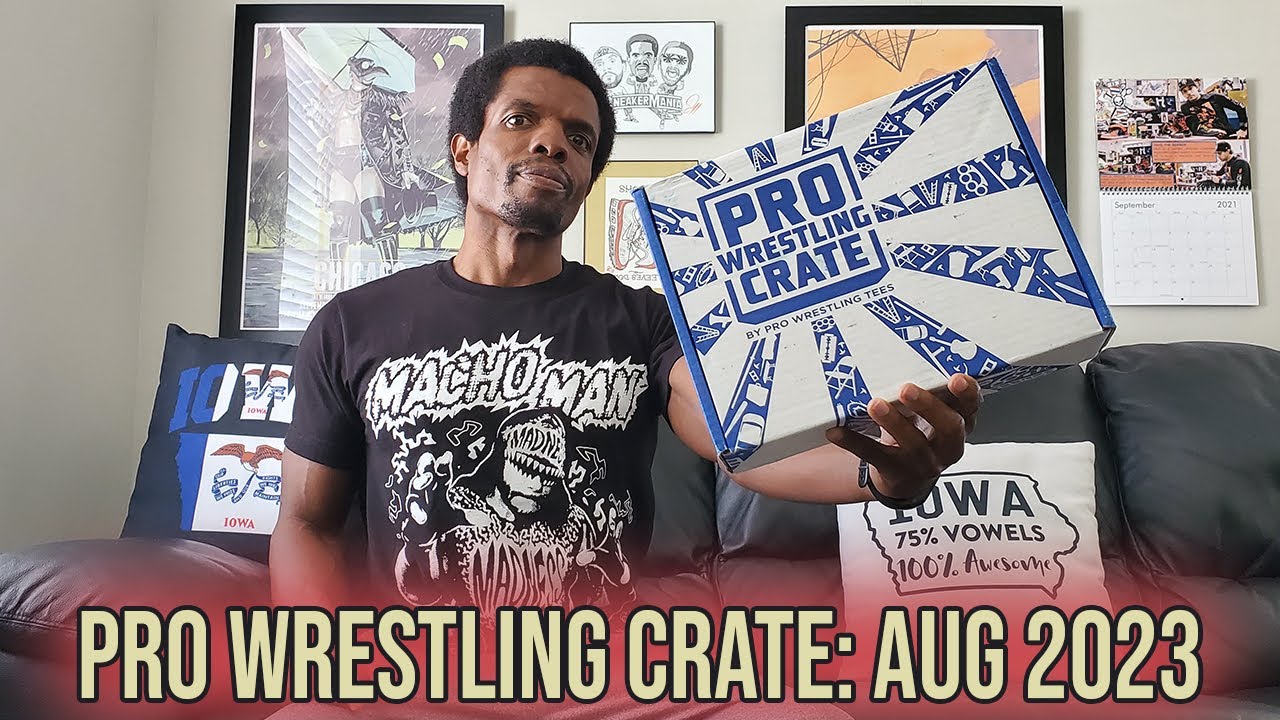 Pro Wrestling Crate August 2023 Unboxing and Review #PWCrate 