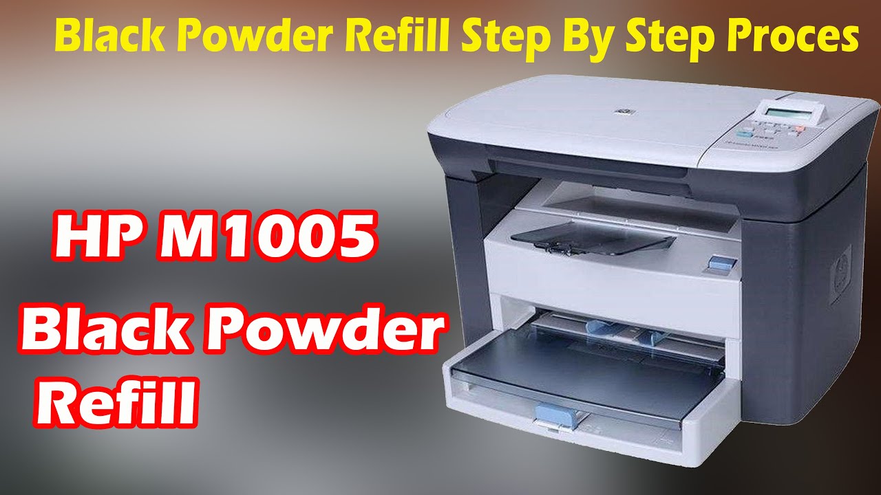 Hp 12a Cartridge Refilling How to Refill hp m1005 hpm1005printer