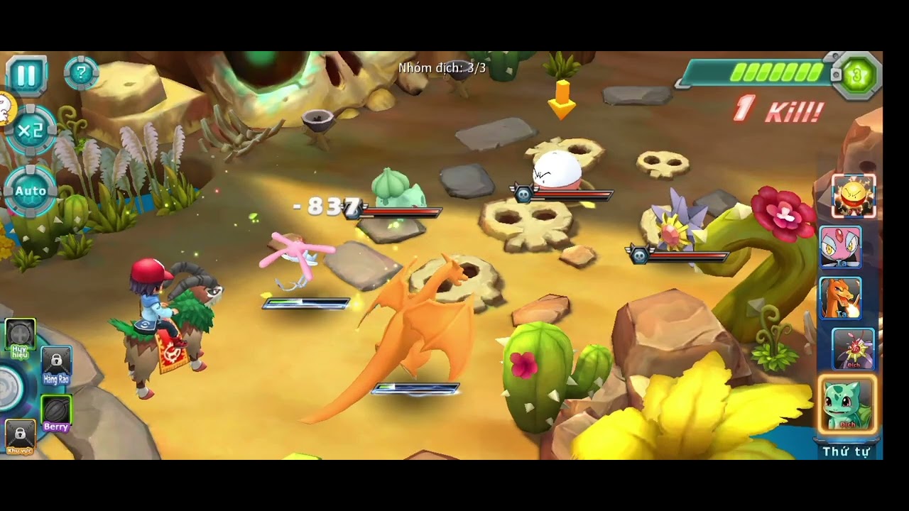 Poke đại chiến - Hành trình V0 tổng 3ngày Càng long vi hành s1762