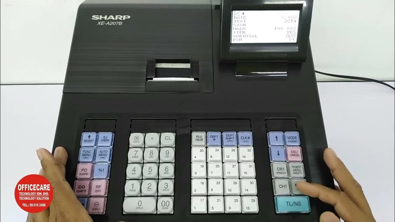 Tips Sharp XE A207 Diskaun & Tetapan Diskaun YouTube