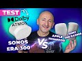 Test  enceinte sonos era 300 dolby atmos en solo duo et avec barre de son