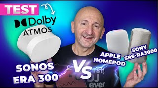 TEST : Enceinte SONOS ERA 300 Dolby Atmos (en solo, duo et avec barre de son)