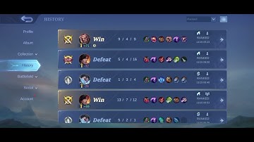 MLBB Dark system matchmaking pattern, if noticed stop playing.