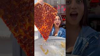 La pizza más viral de Miami 🤩🙌 Nick’s Pizza 🍕 #short