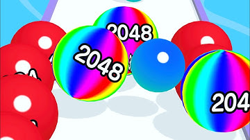 BALL RUN 2048 🎱✨- All Levels Gameplay Walkthrough Android, iOS v.3