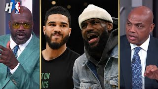 Inside the NBA on Lakers Beating the Celtics Without LeBron \& AD